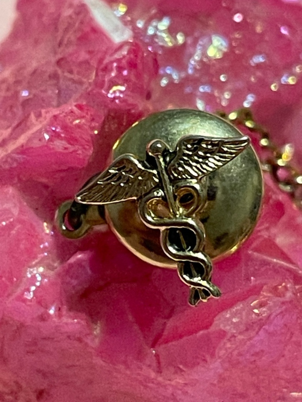 Vintage Army Medical Tie Tack #7296